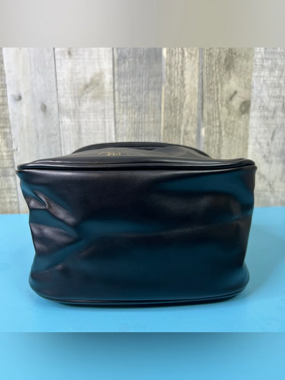 Small Makeup Bag with a Zipper Closure and Top Handle 8”x5”x4-1/2”